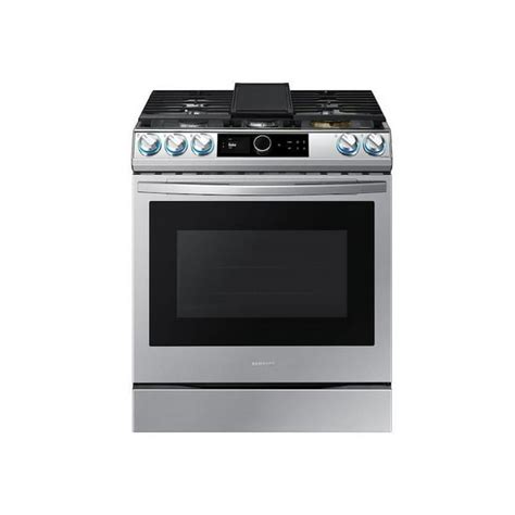 30 wide slide in gas stove
